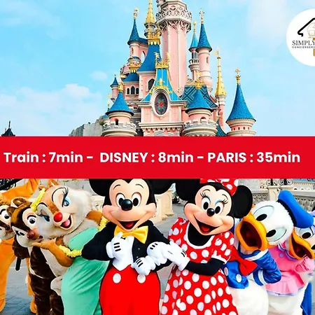 Lejlighed Le Saphir 8mn Gare 7min Paris Parking X2 Chessy (Seine-et-Marne)