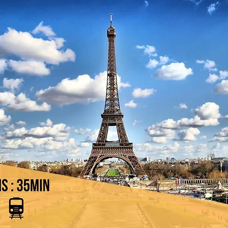 Lejlighed Le Saphir 8mn Gare 7min Paris Parking X2